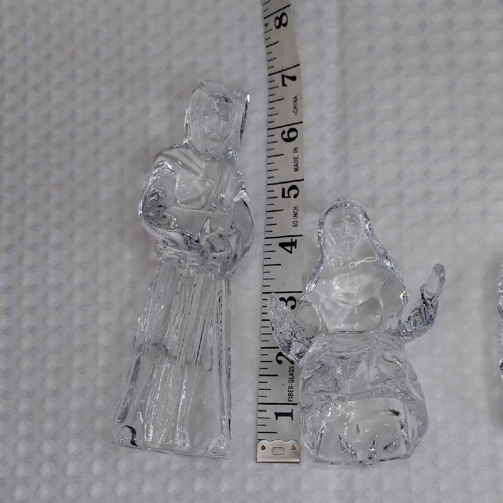 Cristal d'Arques Crystal Nativity Set De Noel - Picture 10 of 11